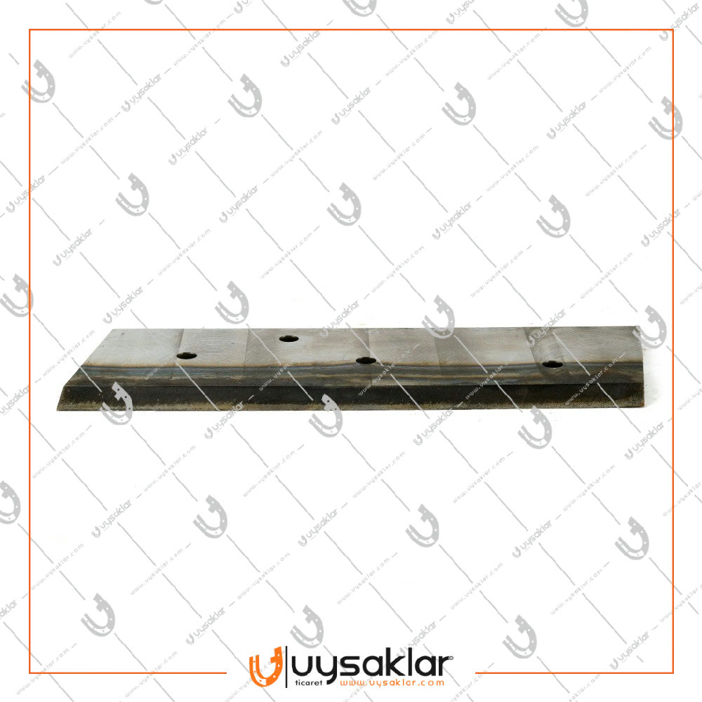 Balya Makinası Piston Bıçağı (4 Delik - Sabit)
