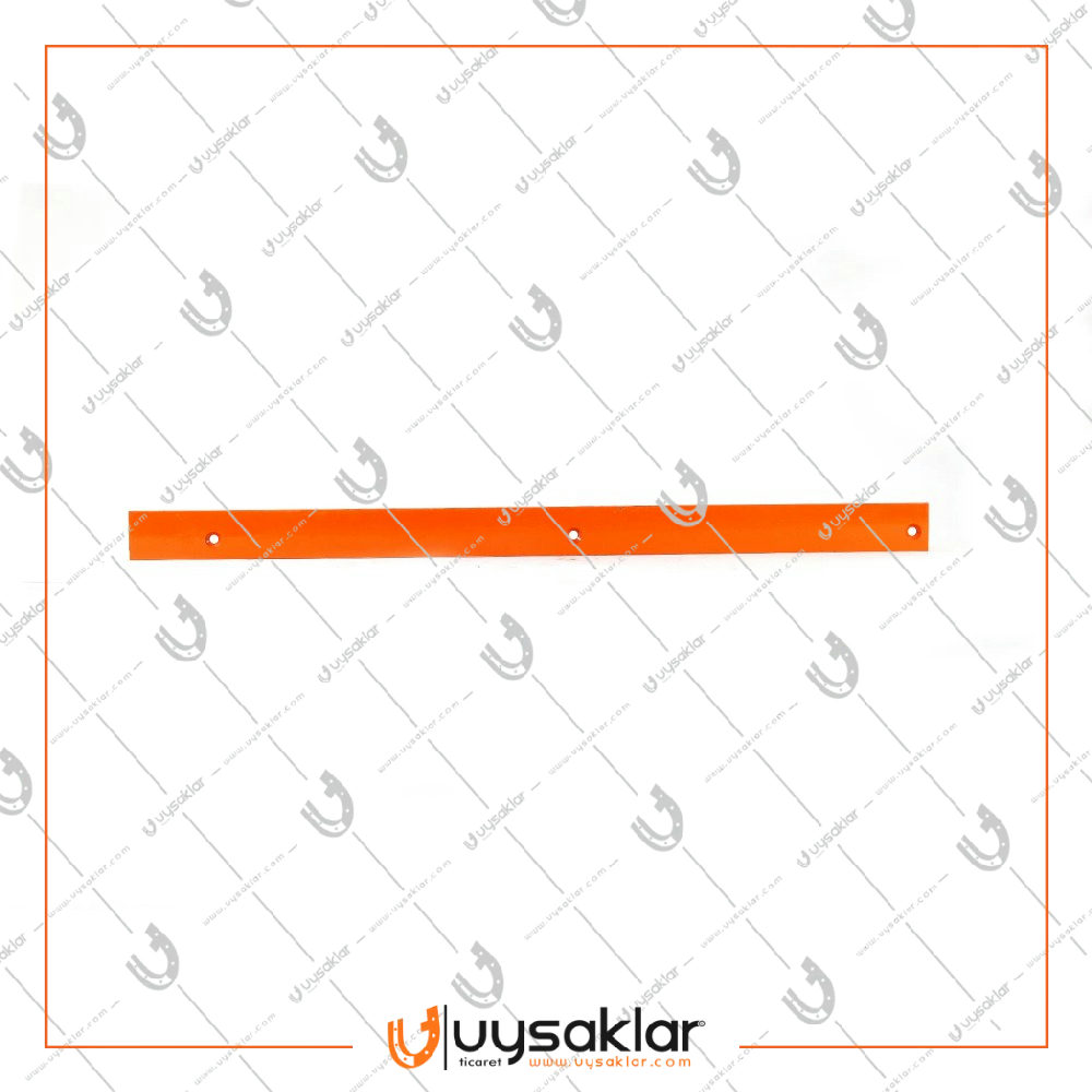 Balya Makinası Piston Düz Lama Kısa (3 Delik) 50 x 7 x 820 mm