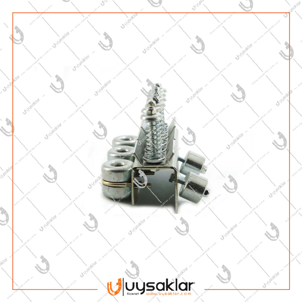 Balya Makinası 6 Yaylı İp Gerdirme Baskı Sac Takımı Fincanlı Komple