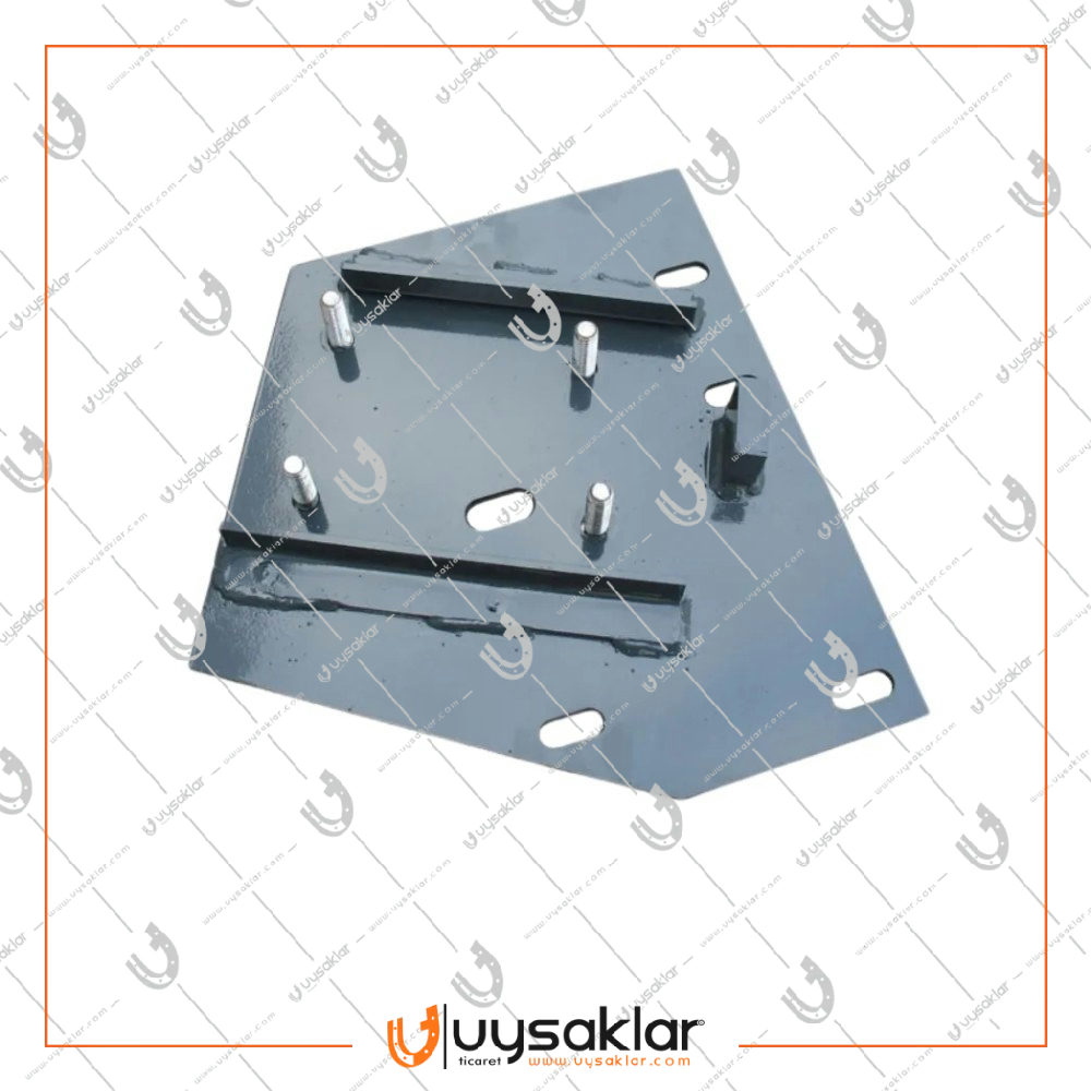 Balya Makinası Volant Kasnağı Sehpası Alt Plakası