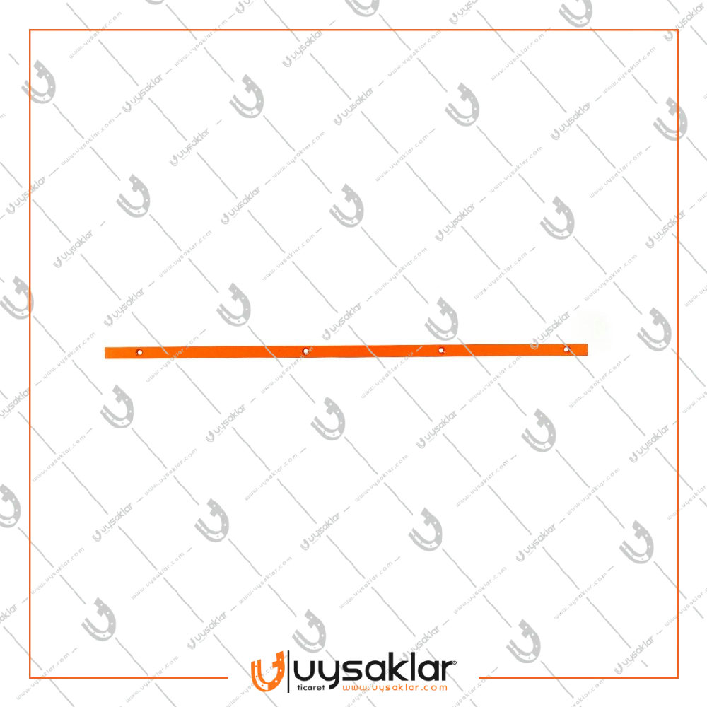 Balya Makinası Piston Dar Lama Uzun (4 Delik) 25 x 7 x 1035 mm