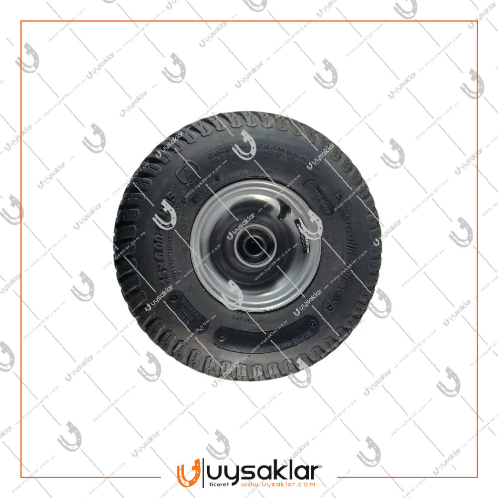 Şanzımanlı Ot Toplama Makinası (Helikopter) Lastik ve Jantı (15X6.00-6) DELI TIRE